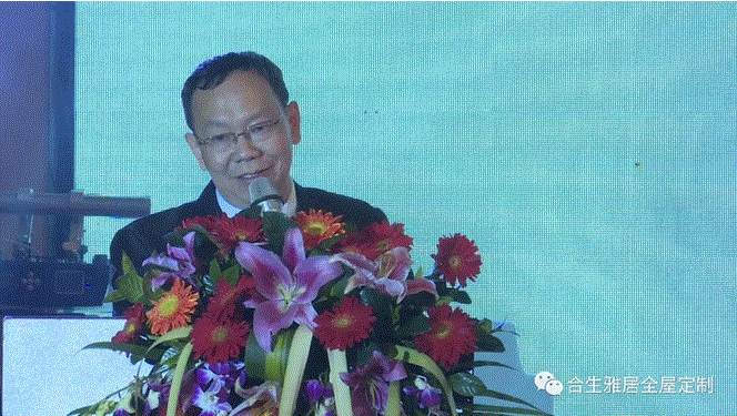 合生雅居董事长龙红做述职报告